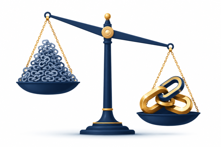 Cheap backlinks vs quality backlinks data comparison for personal injury firms