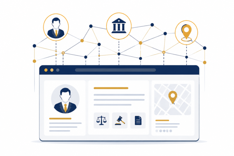 Personal injury law firm schema markup LegalService structured data